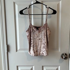 Spaghetti strap tank top